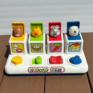 Pop-Up Animals Interactive Toy